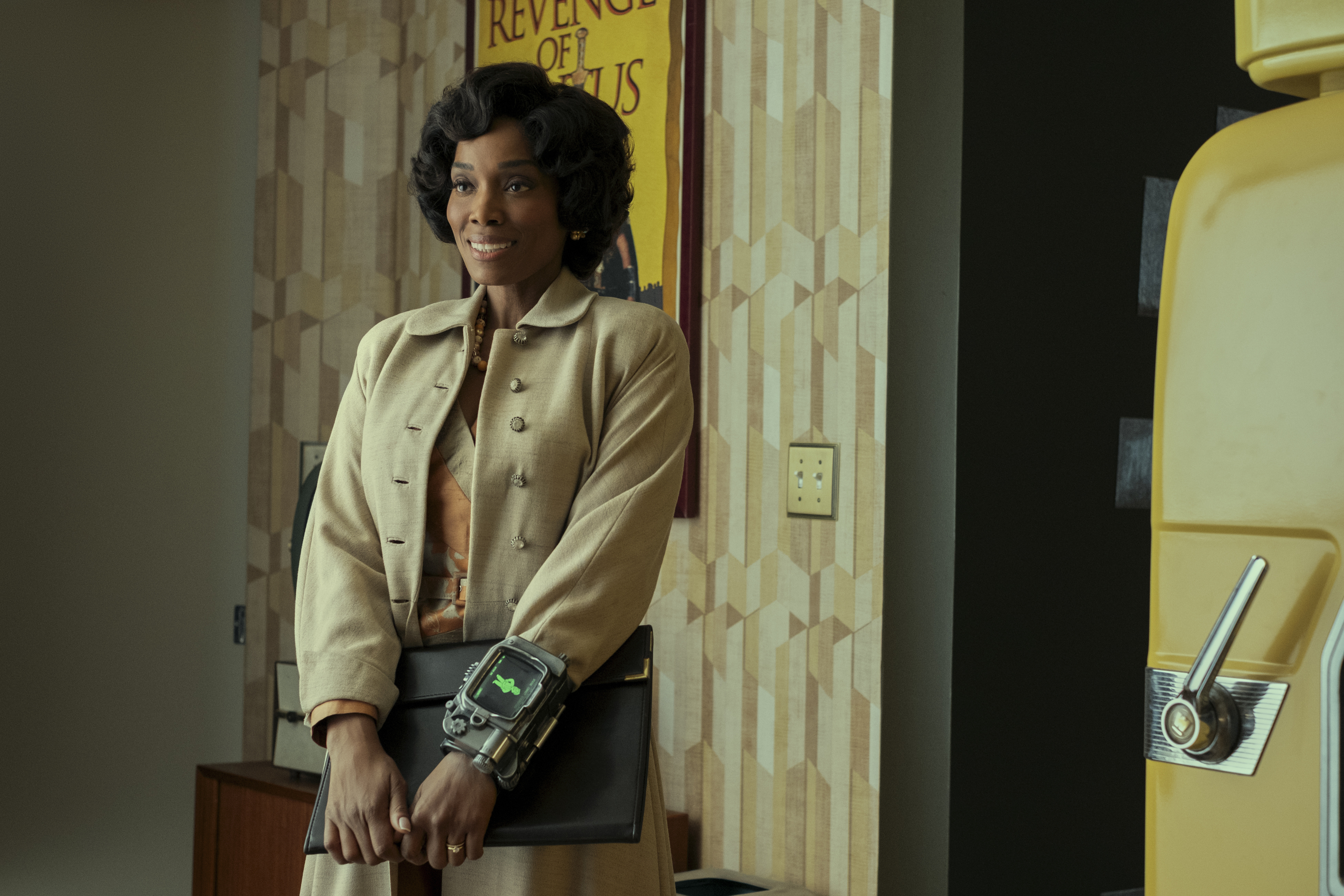 Barbara from Fallout smiling