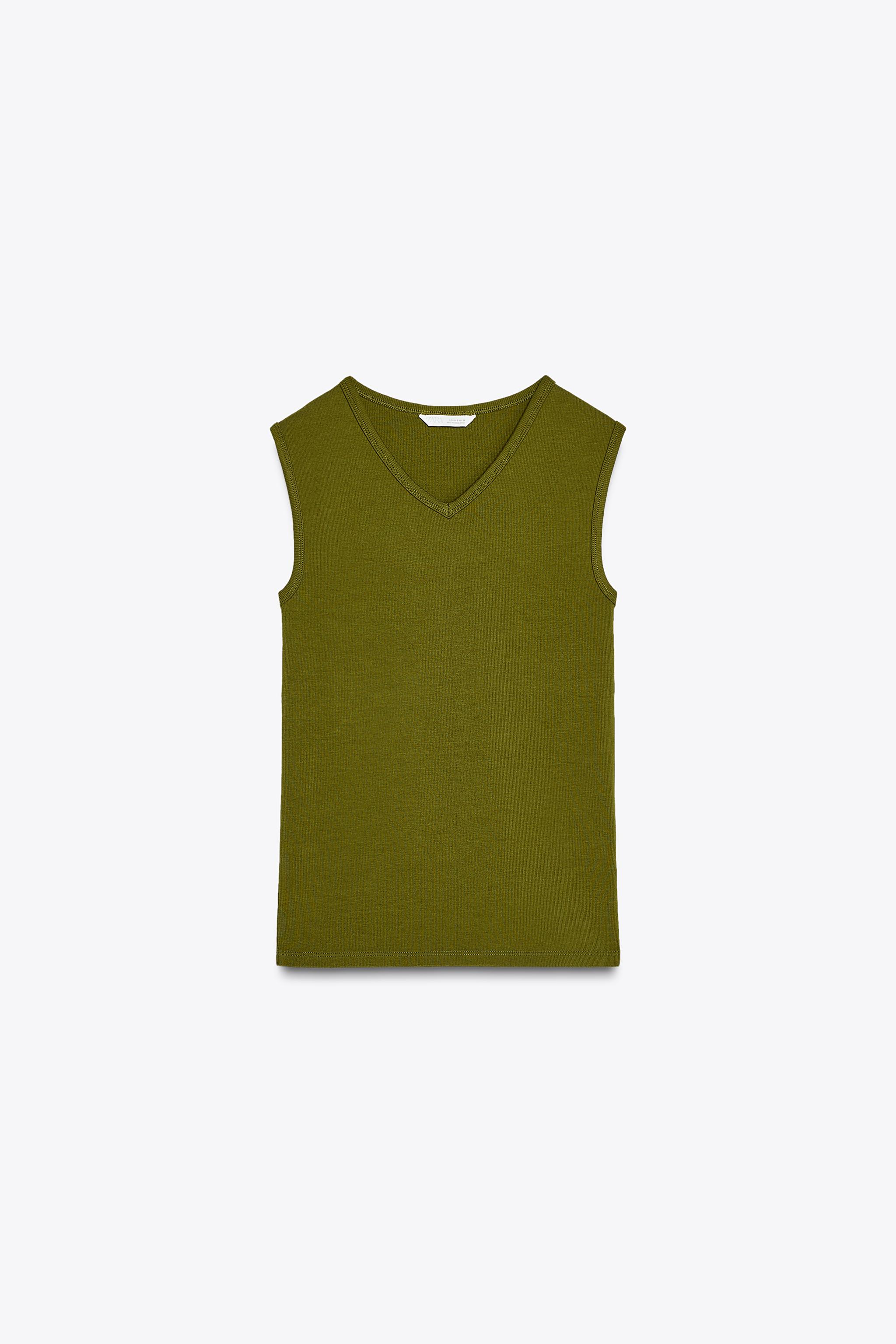 Stretch Ribbed Top