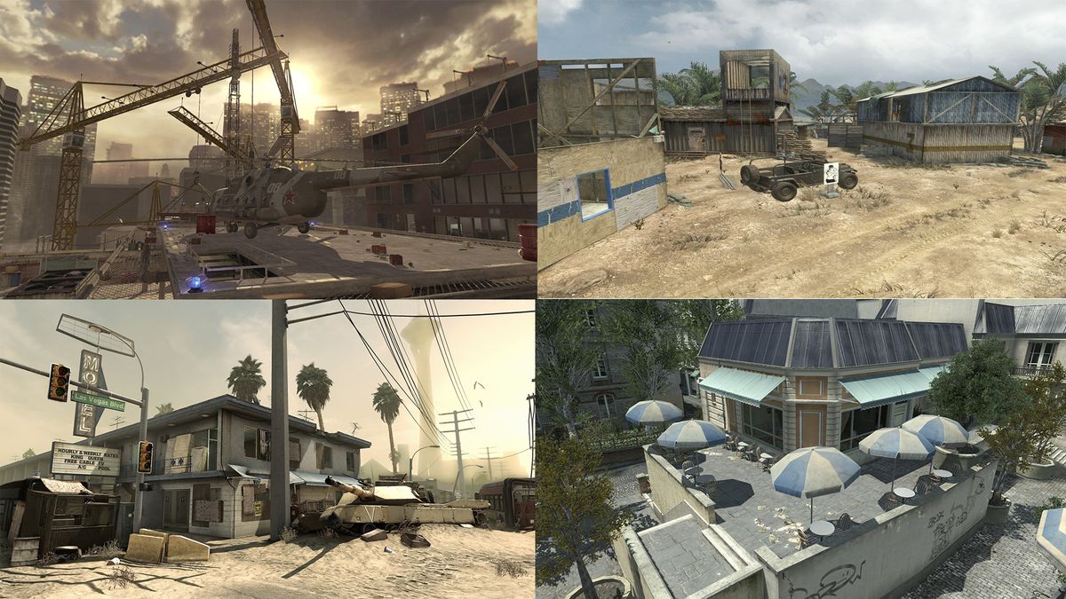 each level call of duty modern warfare multiplayer levels