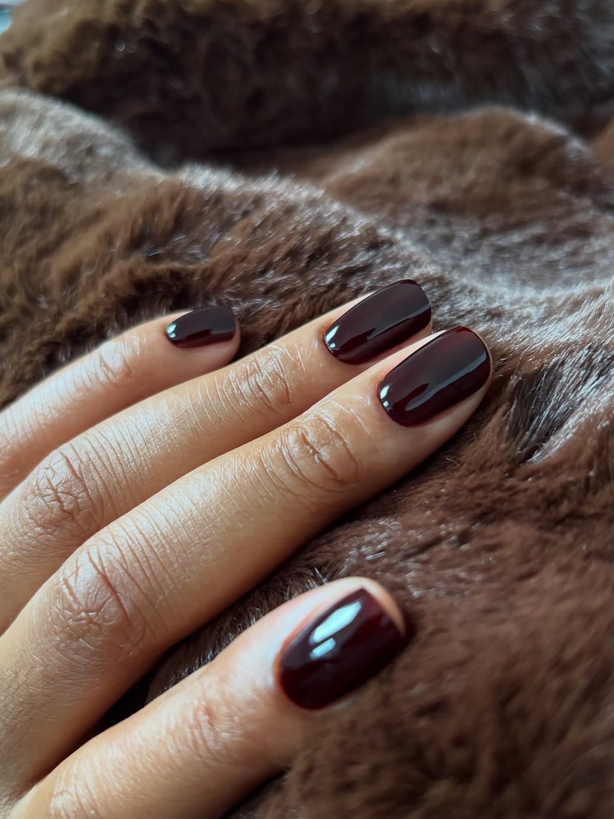 Espresso nails