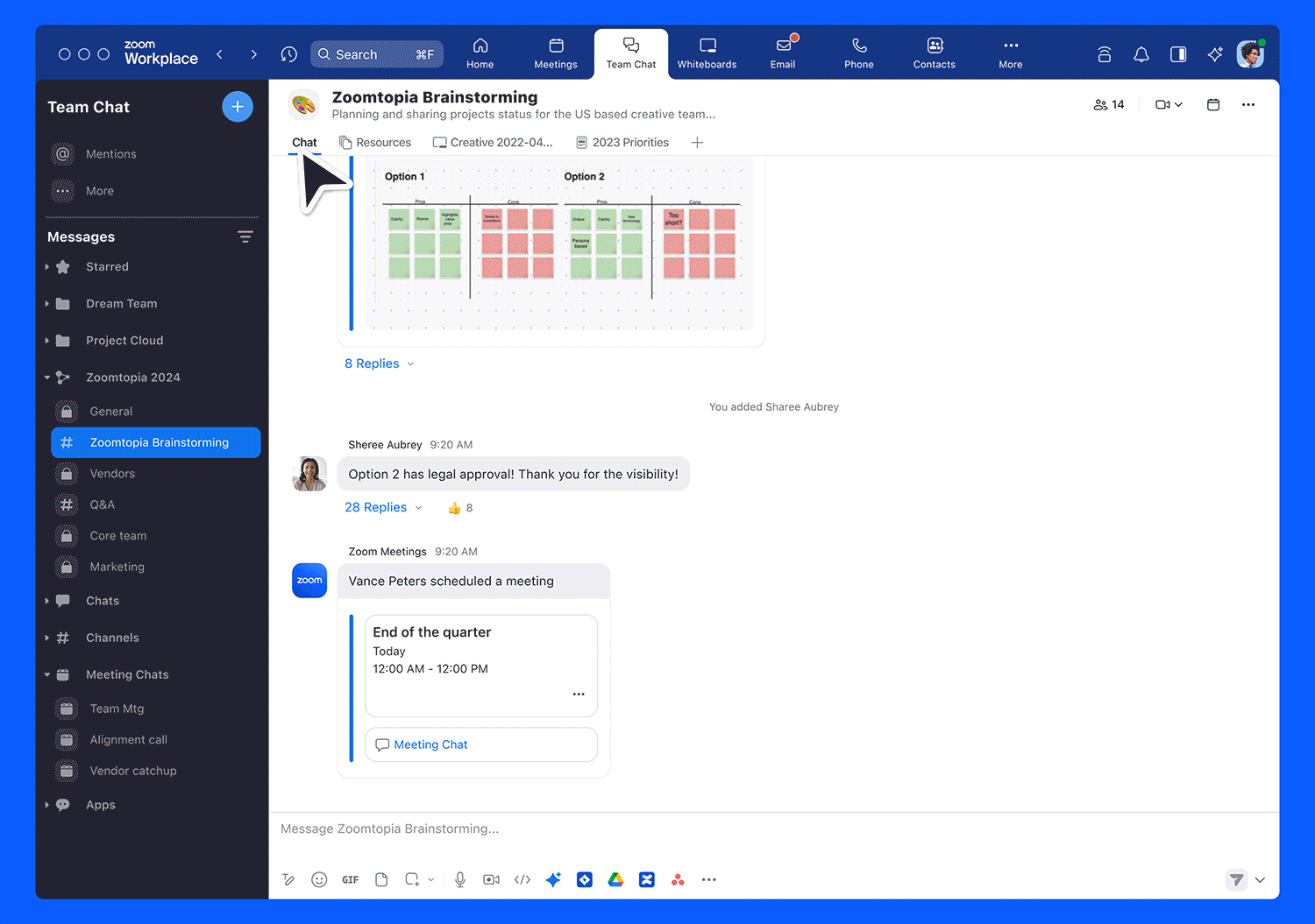 Zoom's new collaboration tools