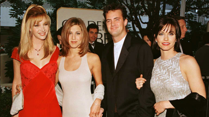 Friends stars Matthew Perry and Jennifer Aniston