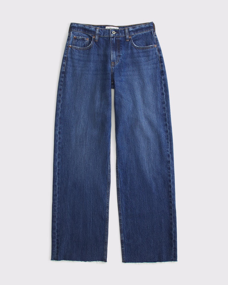 Abercrombie, Low Rise Ultra Loose Jean