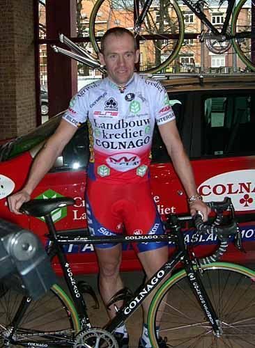 Tom Steels rode for Landbouwkrediet-Colnago in 2004.
