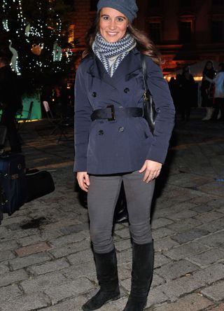 Pippa Middleton attends the VIP opening of Skate hosted by Tiffany and Co held at Somerset House on November 16, 2009