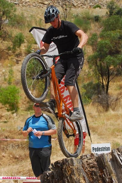 The trials course, held at the same venue as the cross country, consisted of a majority of natural elements found at Eagle Park.