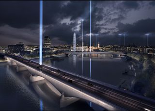 'Saluting The Night' on Waterloo Bridge, by Diller Scofidio + Renfro