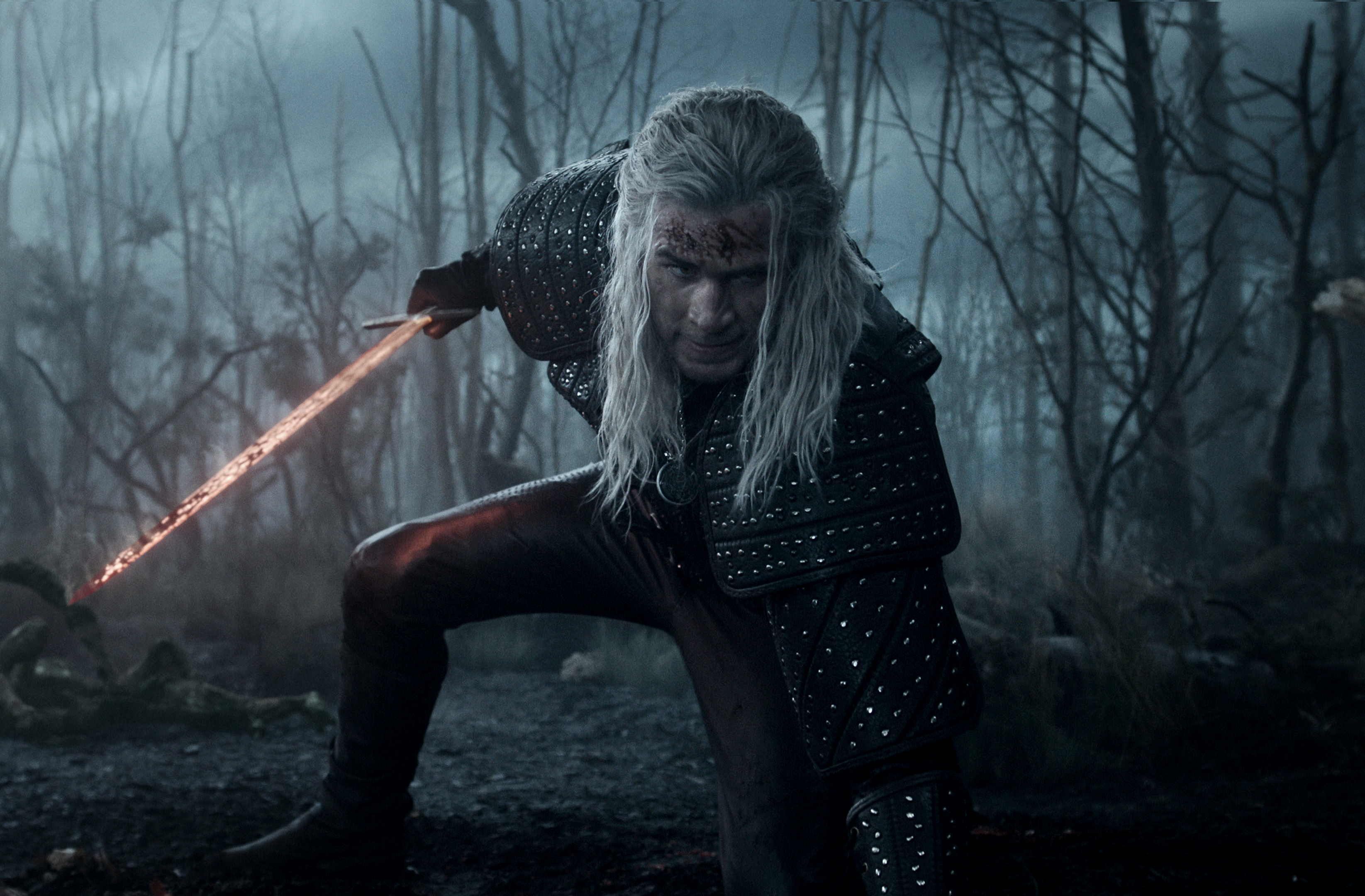 Liam Hemsworth as Geralt of Rivia in 'The Witcher' season 4.