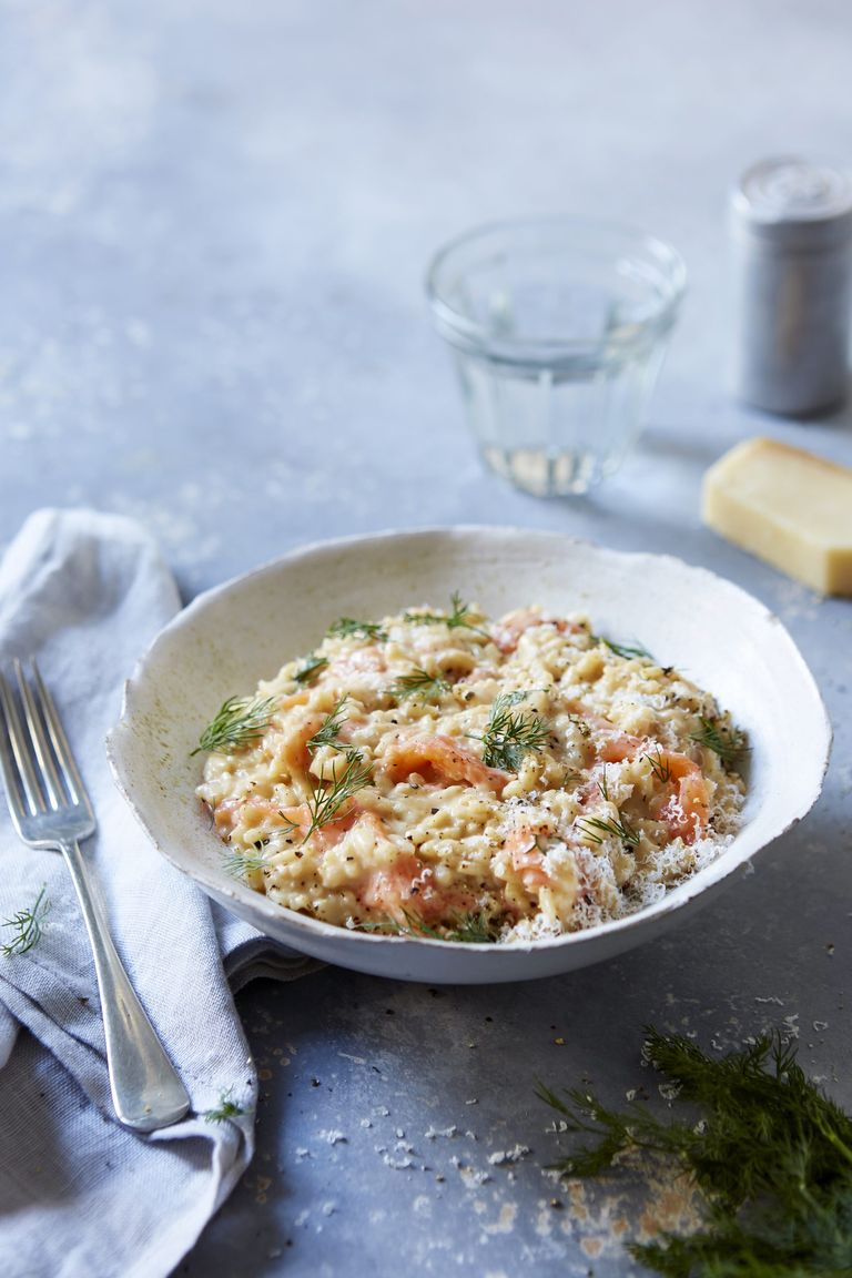 Smoked salmon risotto Recipes | GoodtoKnow