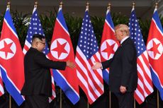 President Trump and North Korean leader Kim Jong Un