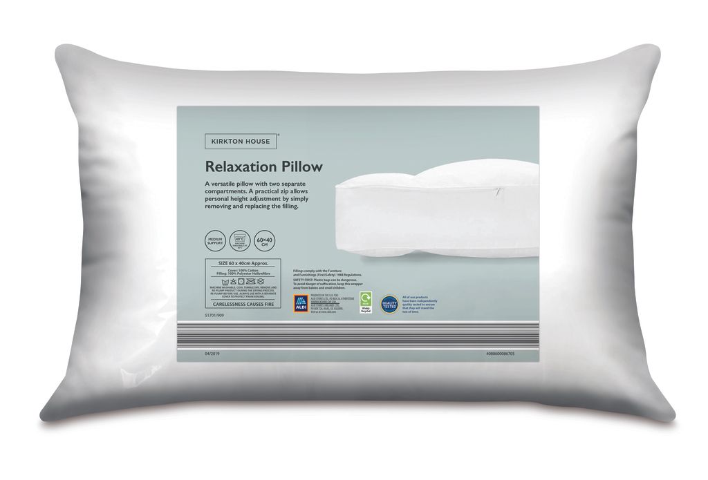 Aldi’s sell-out anti-snore pillow is making a return and it’s only £5. ...