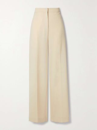 Gordon Wool Wide-Leg Pants