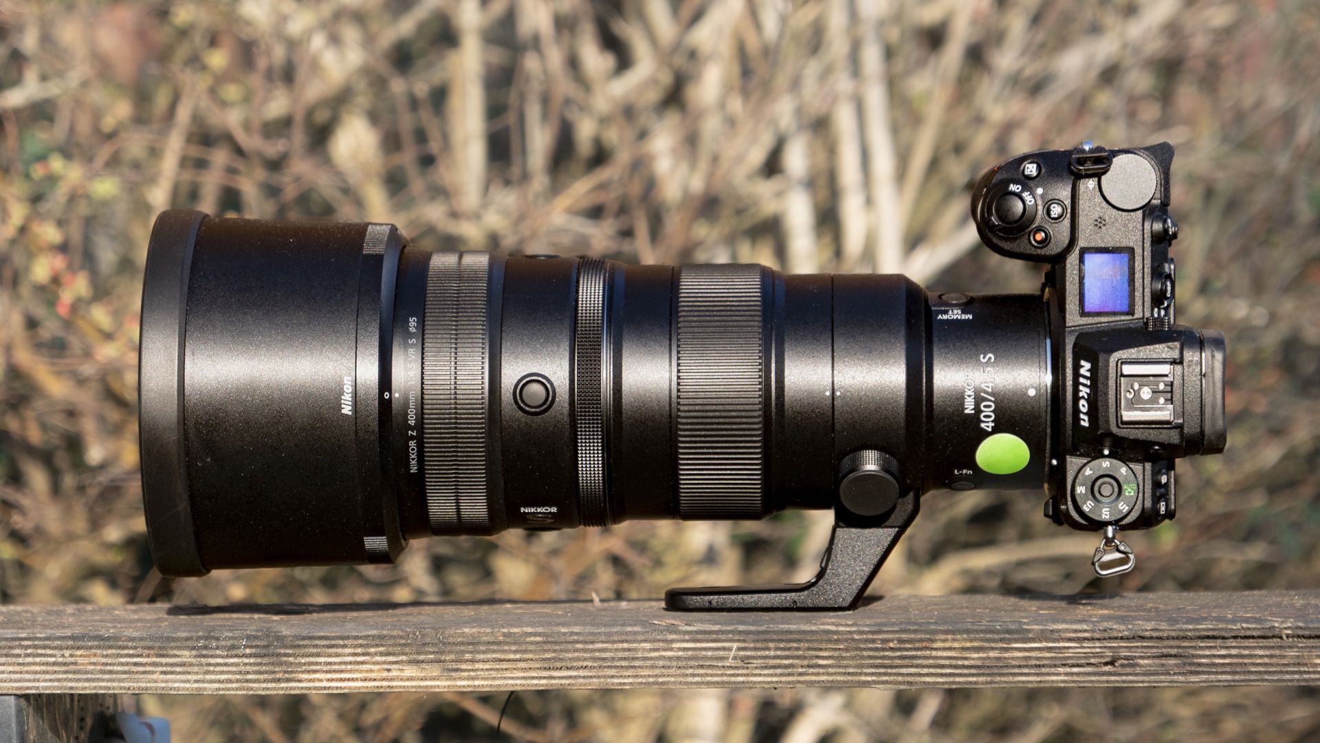 I took this Nikon super-telephoto lens on a dream safari trip