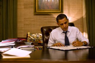 Barack Obama in The White House interior designer secrets