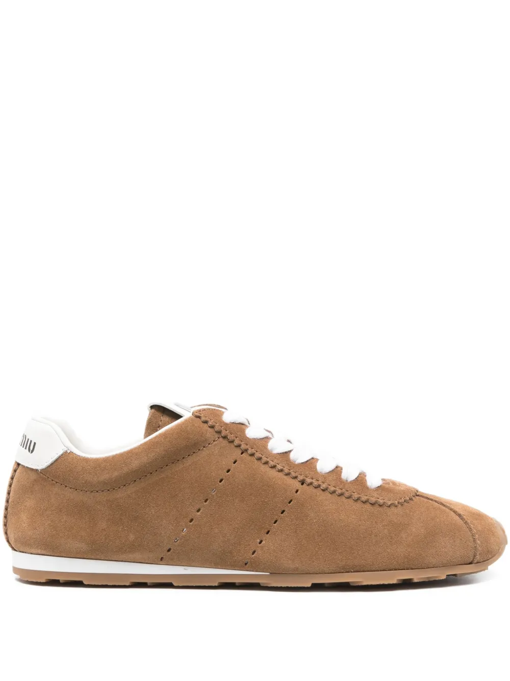 Miu Miu Plume Suede Sneakers | 40