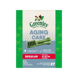 GREENIES Aging Care Dental Treats, one of the best toothpastes for dogs