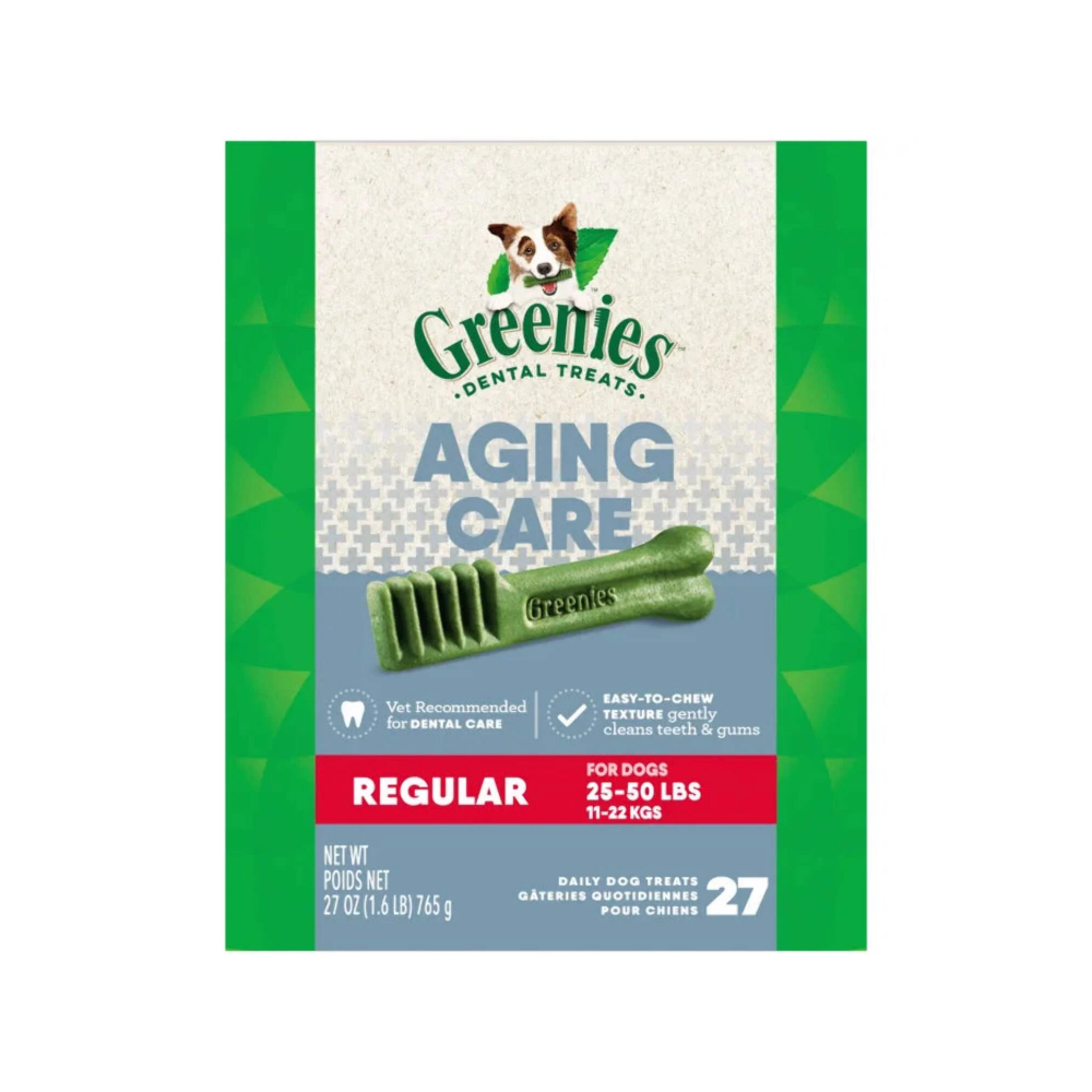 GREENIES Aging Care Dental Treats หนึ่งในยาสีฟันที่ดีที่สุดสำหรับสุนัข