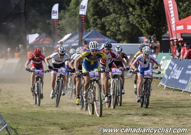 The race is underway...