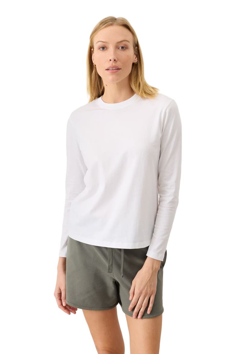 Organic Cotton Women's Softspun Essential Crewneck Long Sleeve Tee