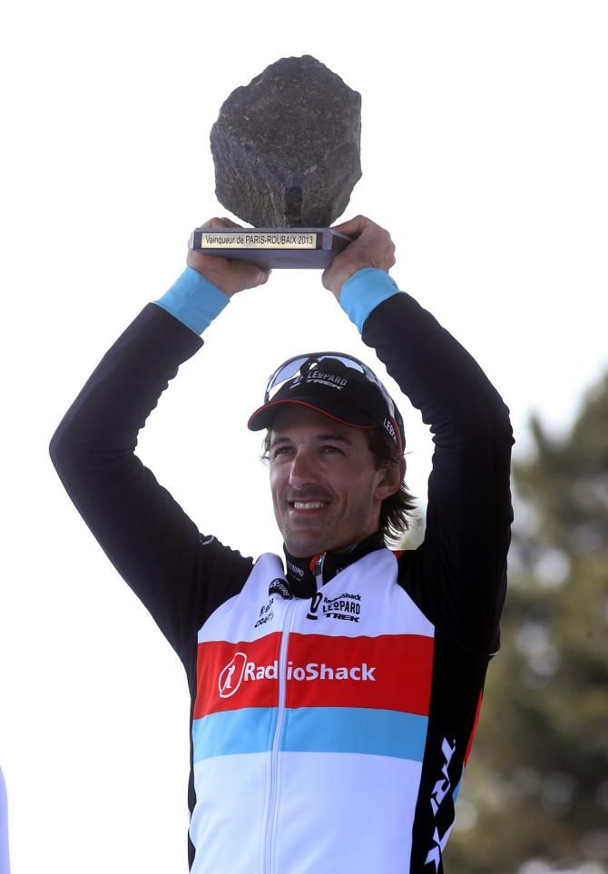 2013 Paris-Roubaix winner Fabian Cancellara (RadioShack Leopard)