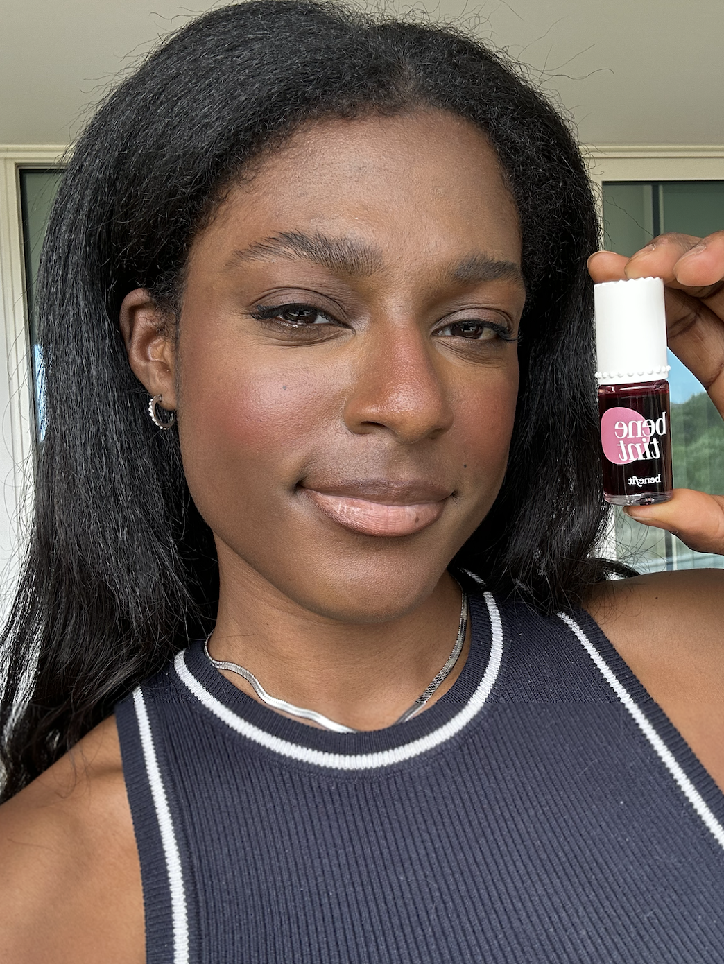 Shei Mamona wearing Benefit's Benetint