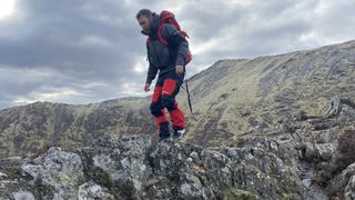 Traversing Halls Fell Ridge