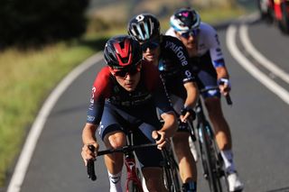 Picture by Alex WhiteheadSWpixcom 07092022 Cycling 2022 AJ Bell Tour of Britain Stage 4 Redcar to Duncombe Park Helmsby England Tom Pidcock of Team INEOS grenadier