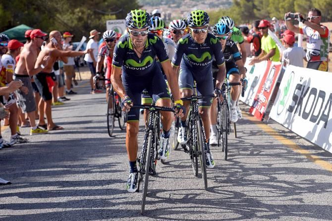 Alejandro Valverde and Nairo Quintana
