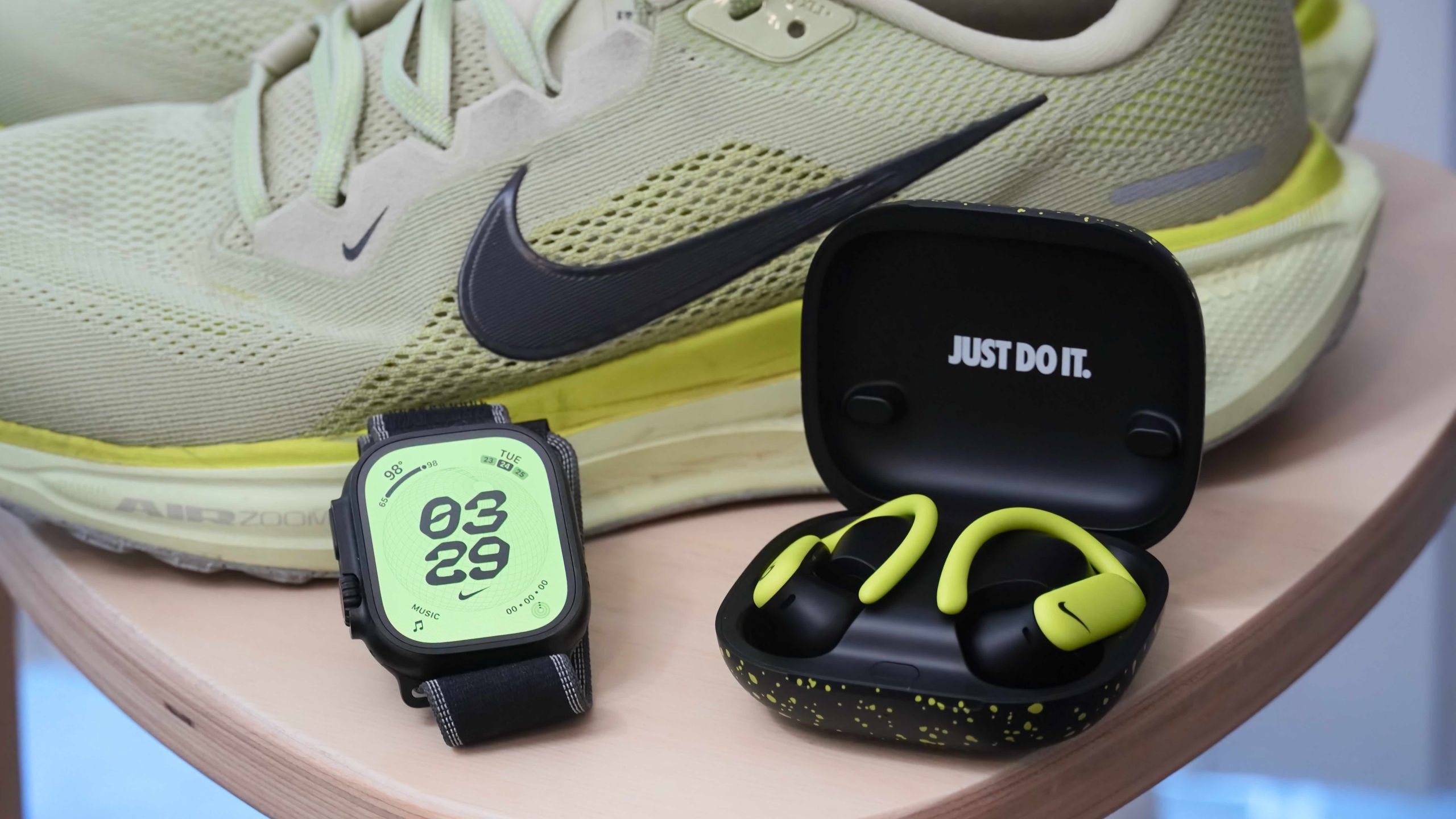 Beats made my favorite workout earbuds even better with an electric Nike collab