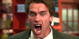 Arnold Schwarzenegger screaming in Kindergarten Cop