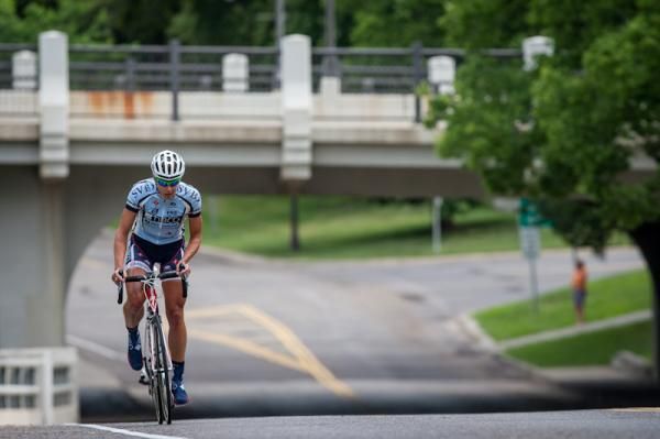 Meredith Miller (TIBCO-To The Top) after the turn around.