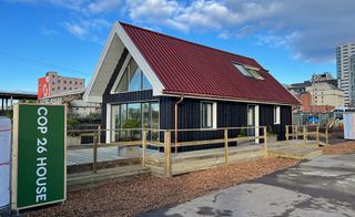 COP26 House now being showcased in Glasgow