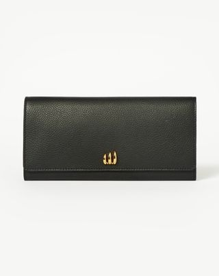 Leather Jewellery Roll | Onyx Black