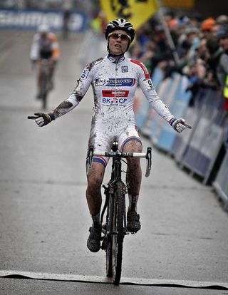 Sanne Cant (Enertherm - BKCP) wins the elite women's World Cup overall title