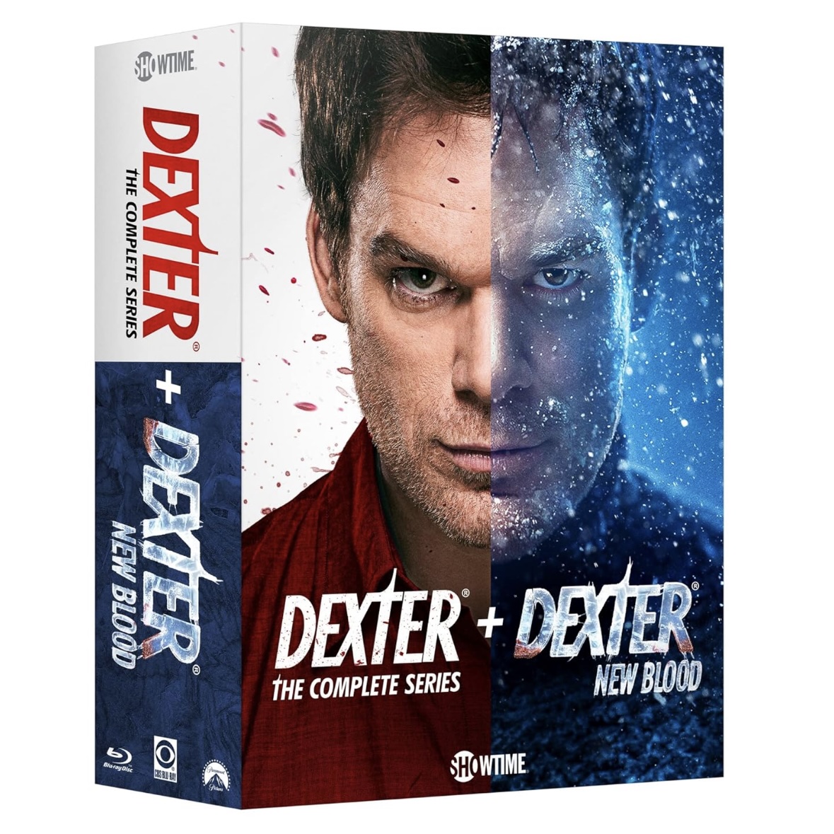 Cover of Dexter + Dexter: New Blood Blu-ray box set