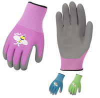 Vgo... 3-Pairs Age 3-5 Kids Gardening Gloves, Children Yard Work Gloves, Soft Safety Rubber Gloves $22.98 / £18.71 | Amazon.com