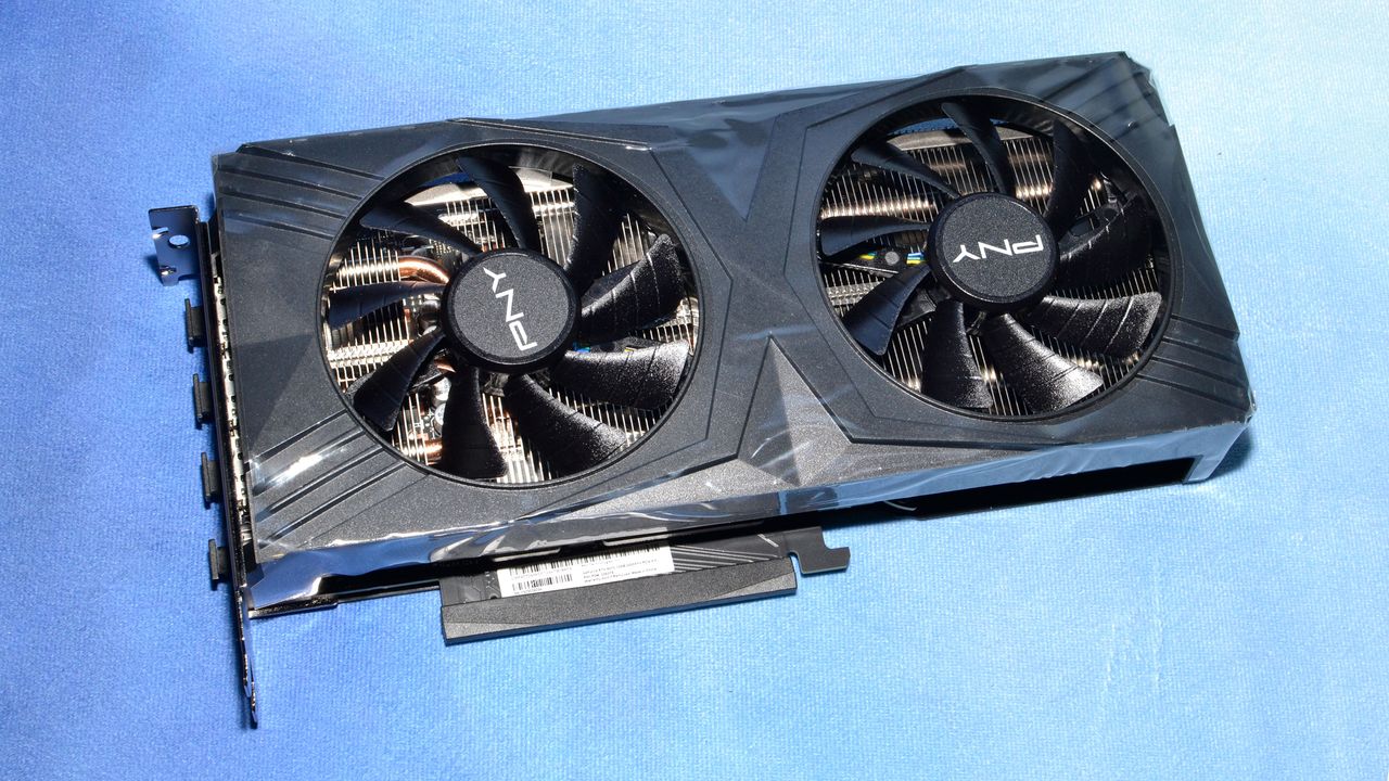 PNY RTX 4070 card photos and unboxing