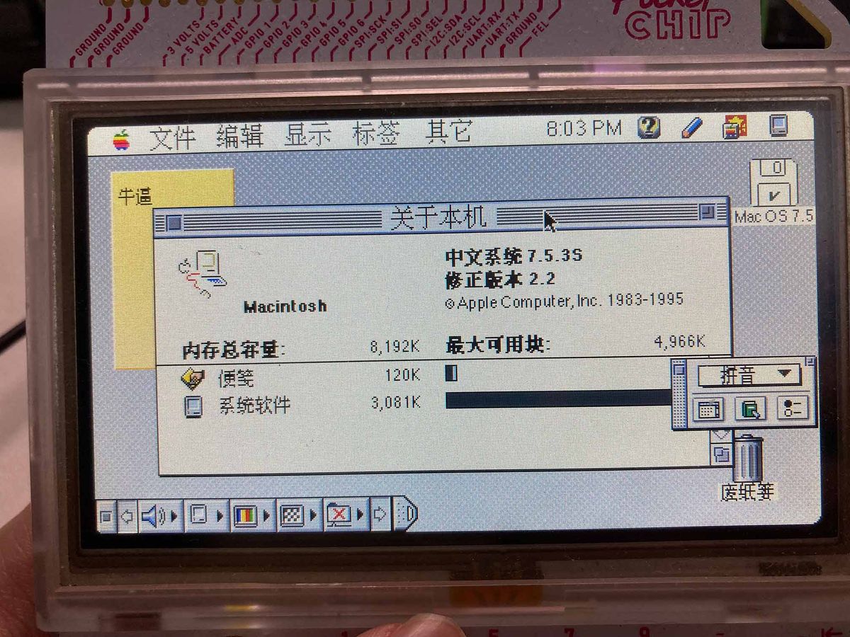 Pocket CHIP