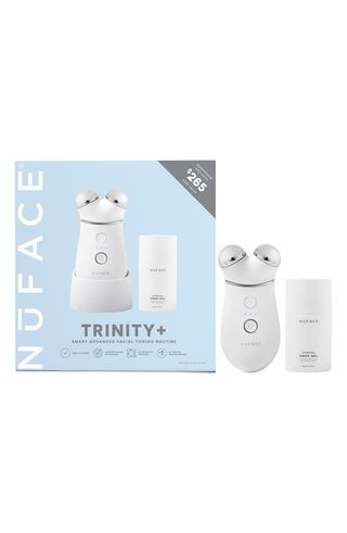 NuFace Trinity+ Smart Advanced Facial Toning Routine