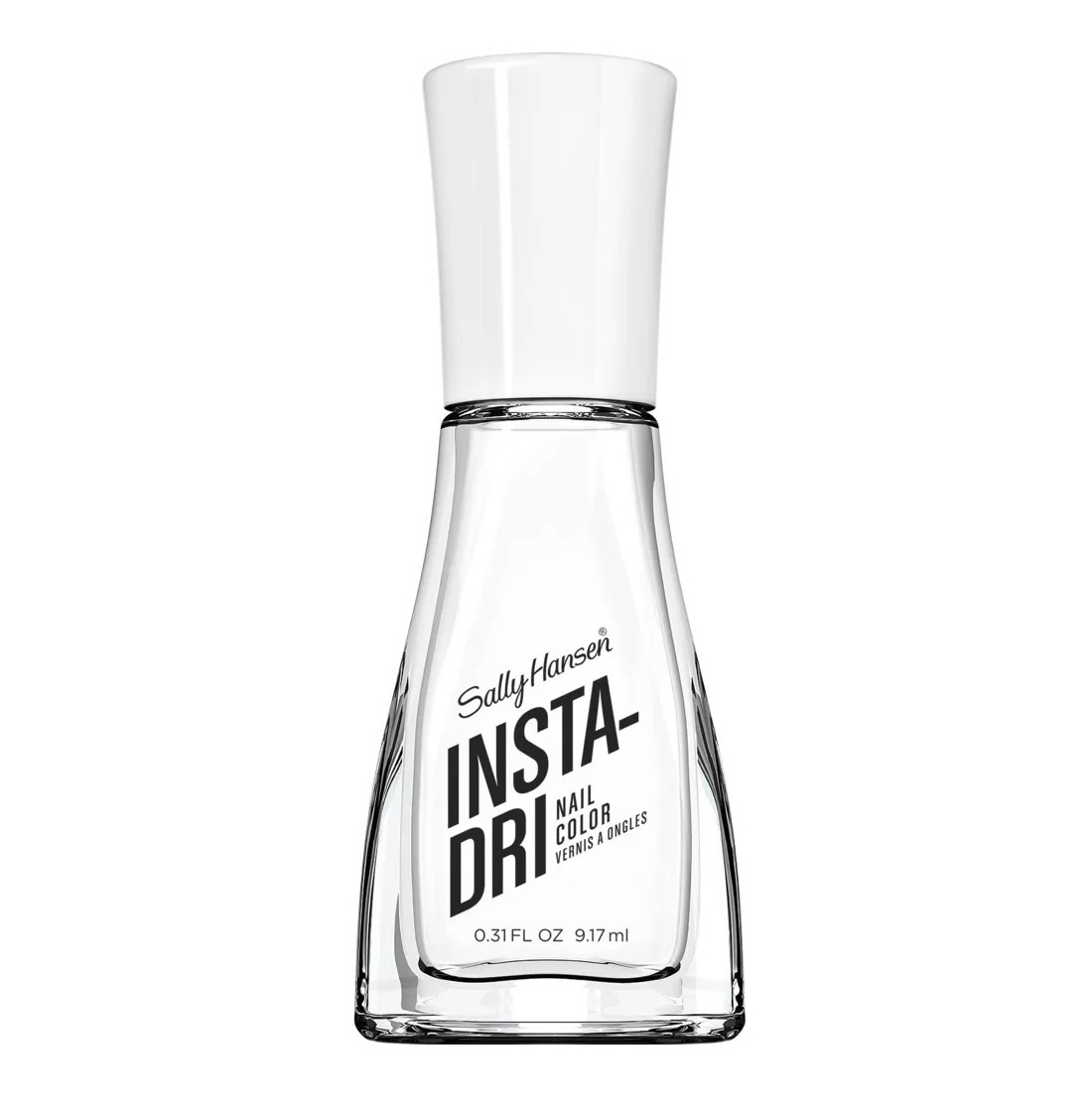 Sally Hansen Insta-Dri Nail Color in White On Time
