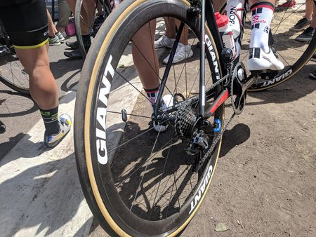 Team Sunweb is also using new Giant wheels in 2018