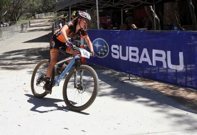 Emily Parkes was the top U23 women's finisher
