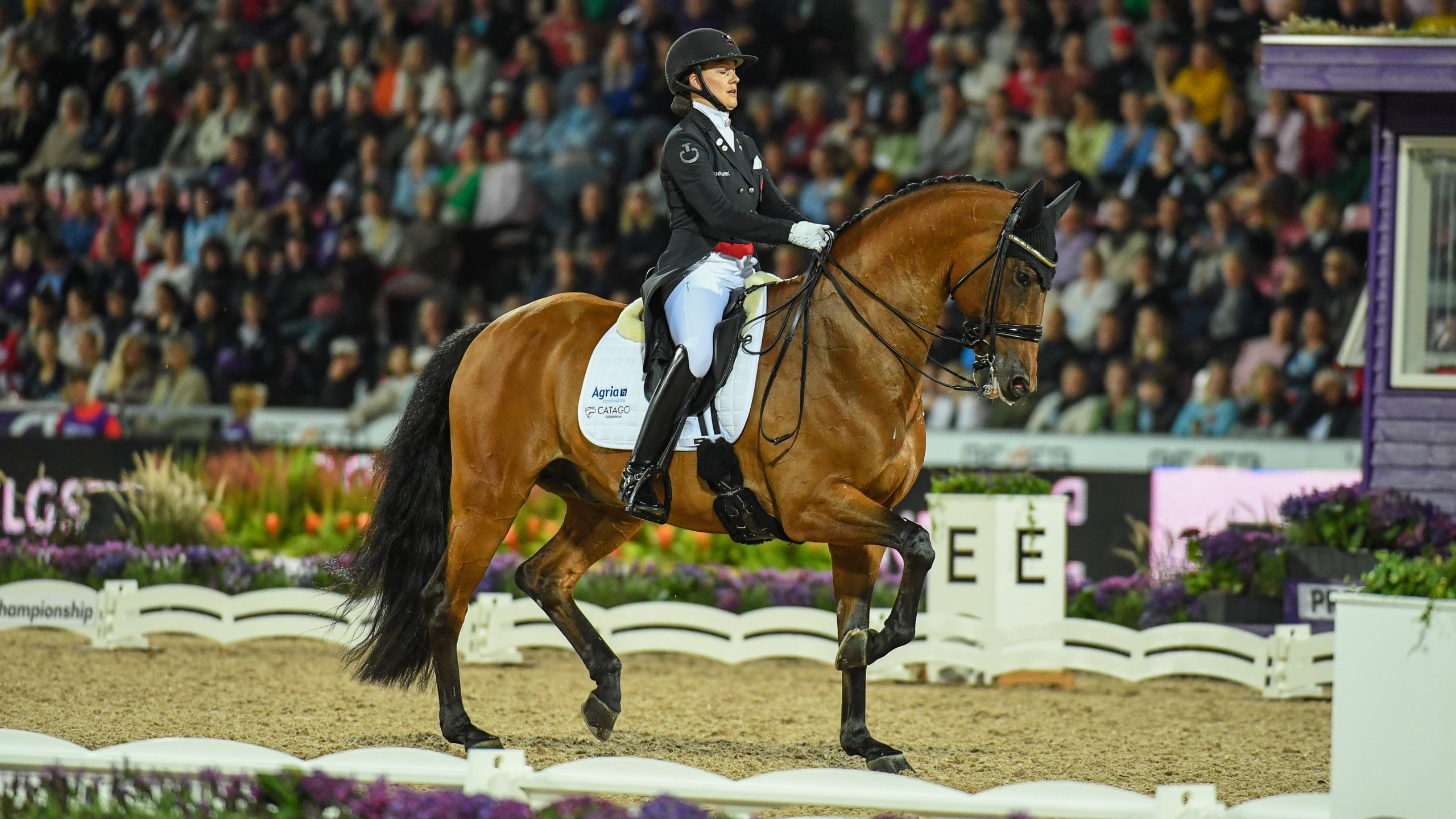 World Dressage Championships results Cathrine Laudrup-Dufour