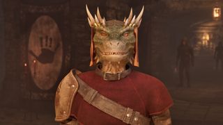 Ocheeva, an Argonian assassin from Oblivion Remastered