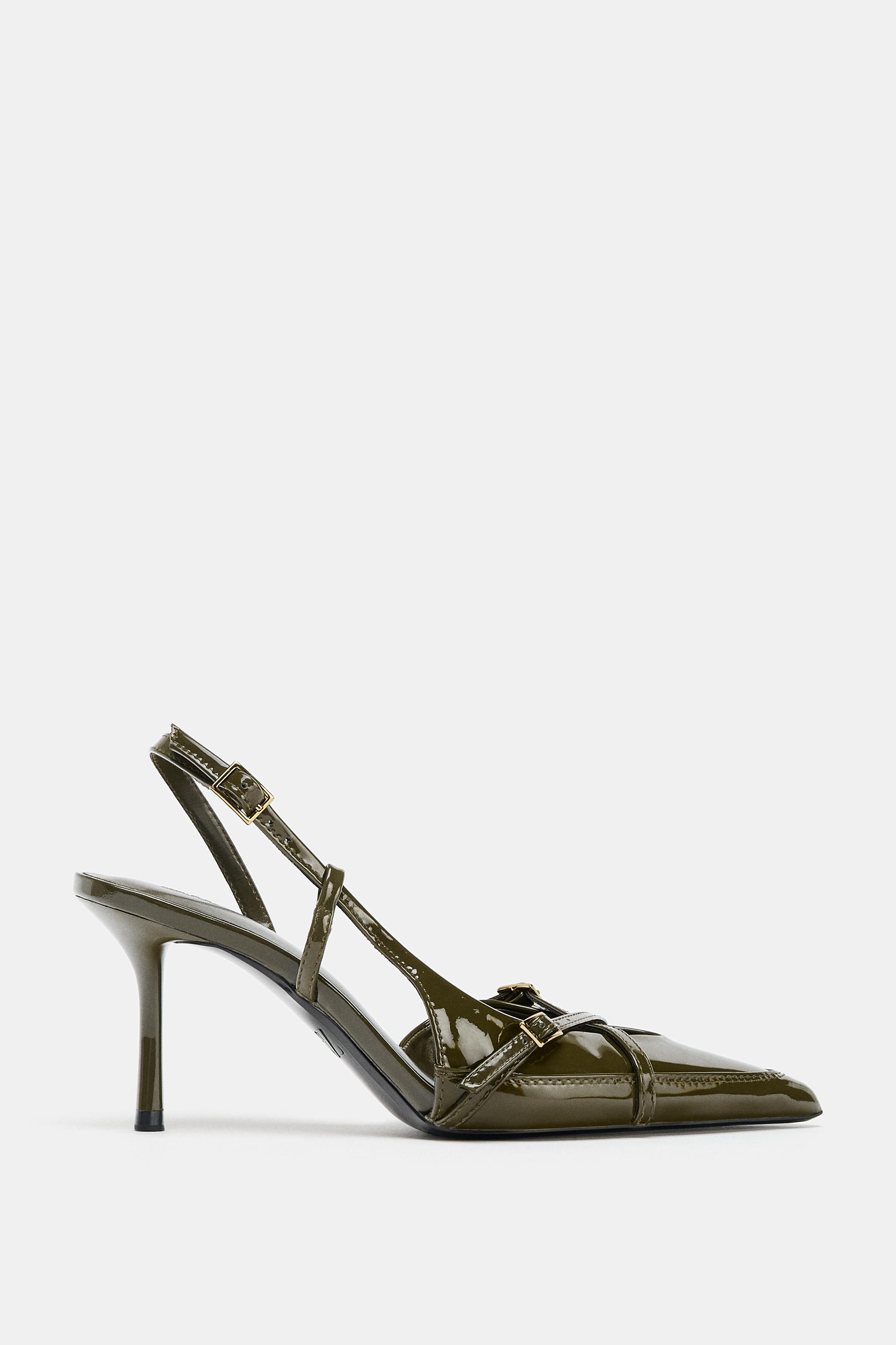 Buckled Strappy Heels