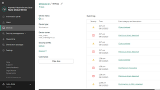 Kaspersky Endpoint Security Cloud: Interface 2
