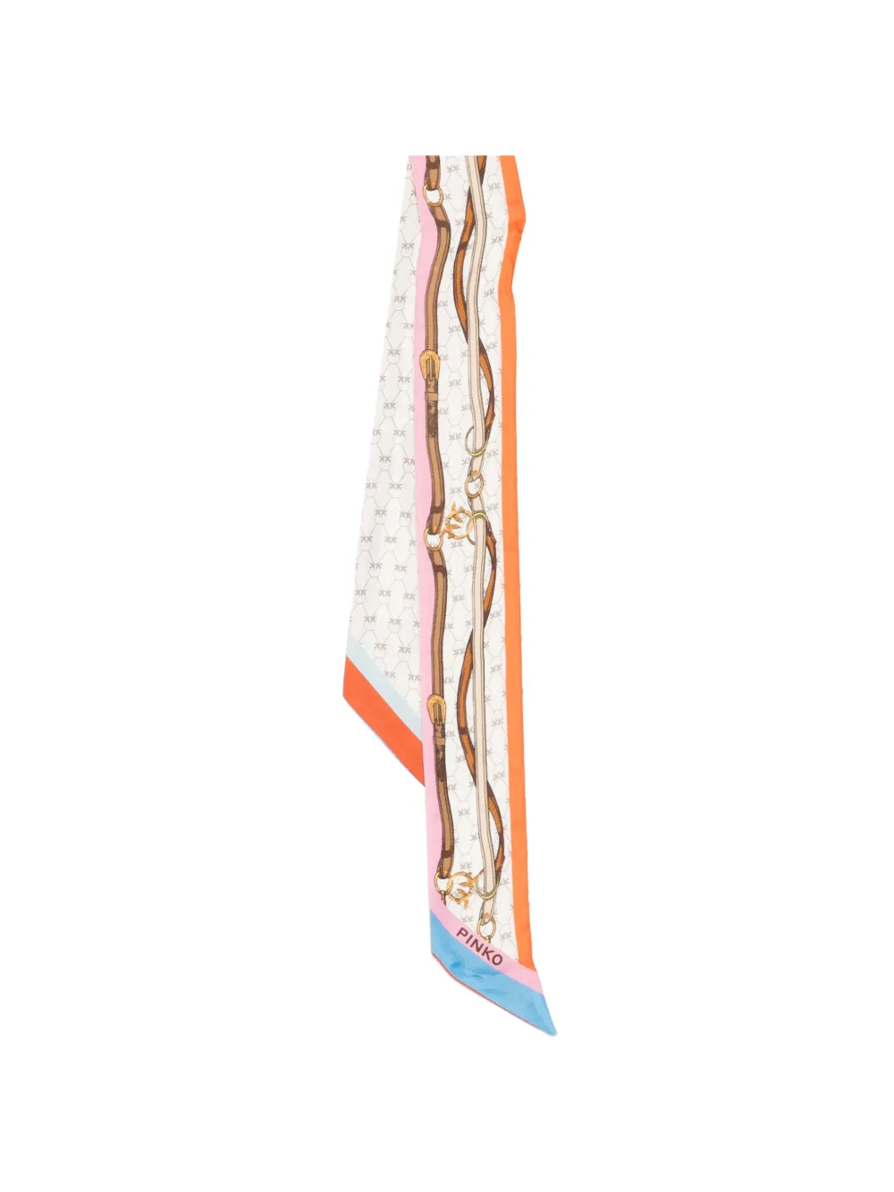 Pinko Pogo Belt Print Scarf | One Size