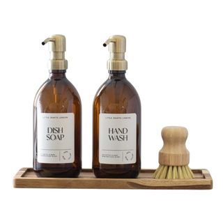 Kitchen Decor and Bottle Set