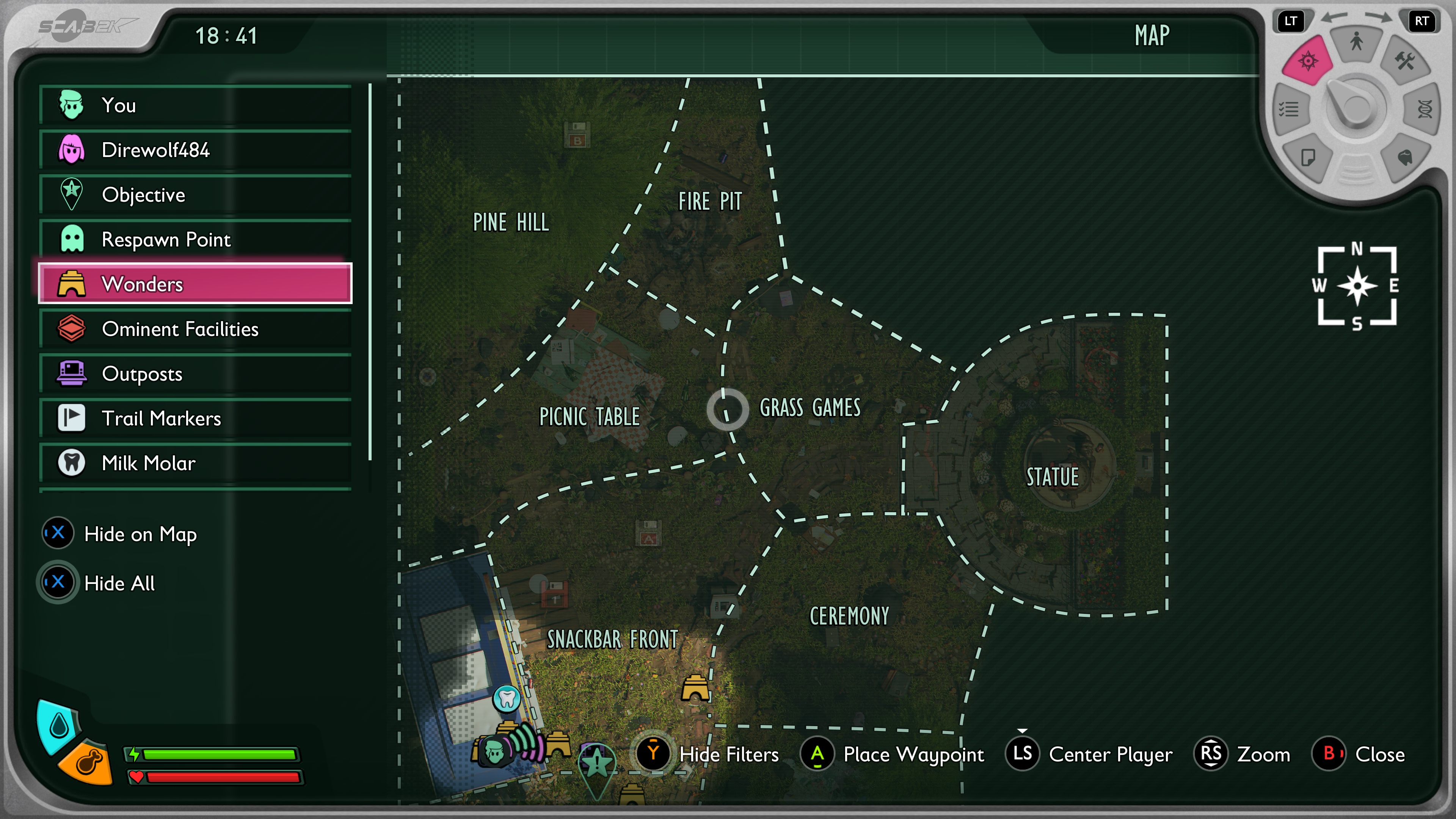 Screenshot of Grounded 2 on Xbox Series X.
