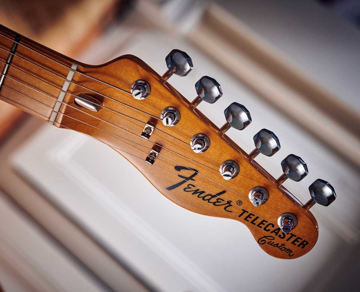Don&rsquo;t let features such as the bullet truss rod adjustor put you off &ndash; this is a very easy-to-adjust Telecaster. Those two string trees ensure a good back angle behind the nut for the top four strings.
